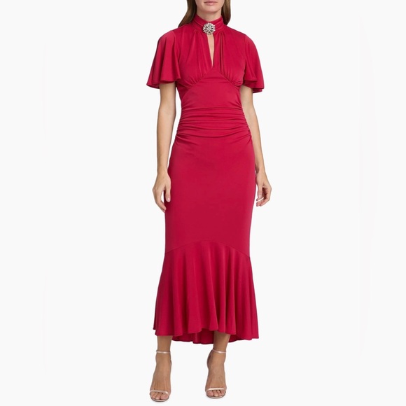 cinq a sept Dresses & Skirts - Cinq à Sept Fuchsia Midi Dress